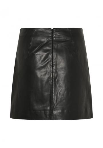Кожаная юбка