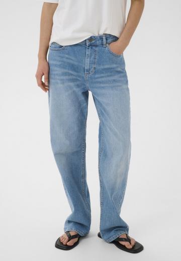 Прямые джинсы