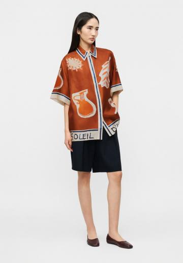 Шелковая блузка