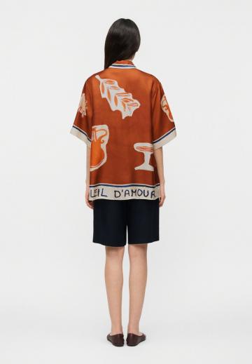 Шелковая блузка