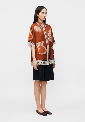 Шелковая блузка