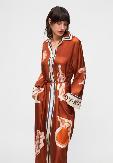 Блузка-платье