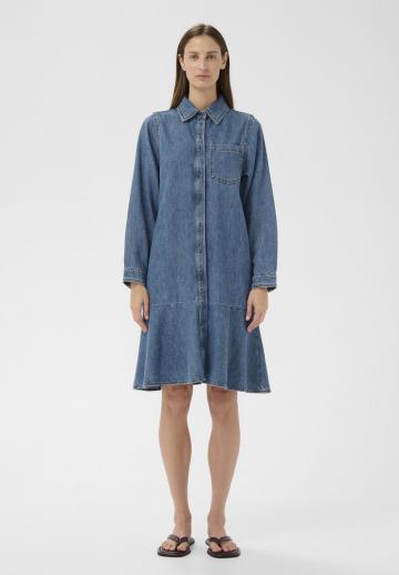 Джинсовое платье
