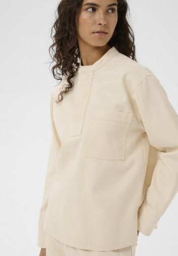 Джинсовая блузка