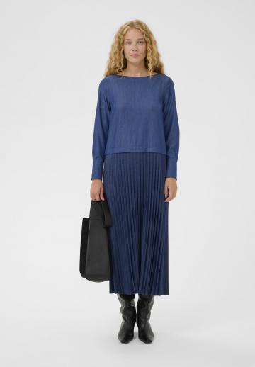 Джинсовое платье