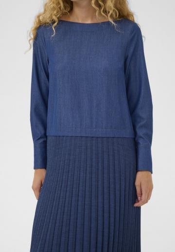 Джинсовое платье