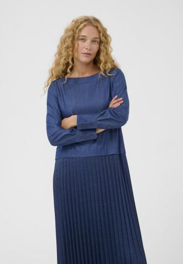 Джинсовое платье