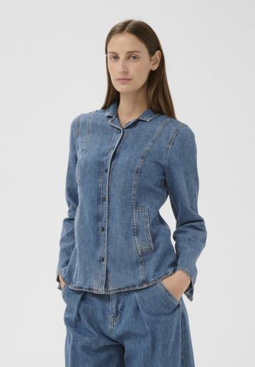 Джинсовая блузка