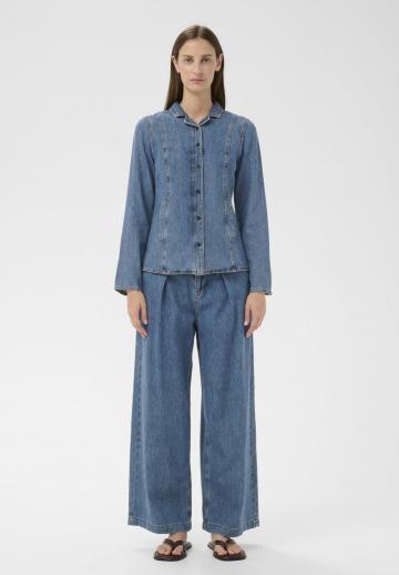 Джинсовая блузка