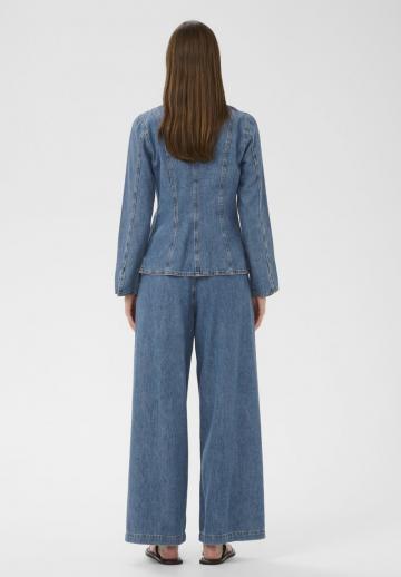 Джинсовая блузка