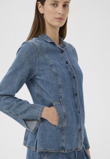 Джинсовая блузка