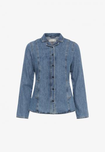 Джинсовая блузка