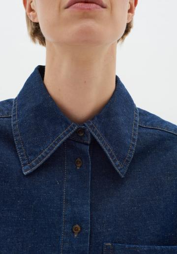 Джинсовая блузка