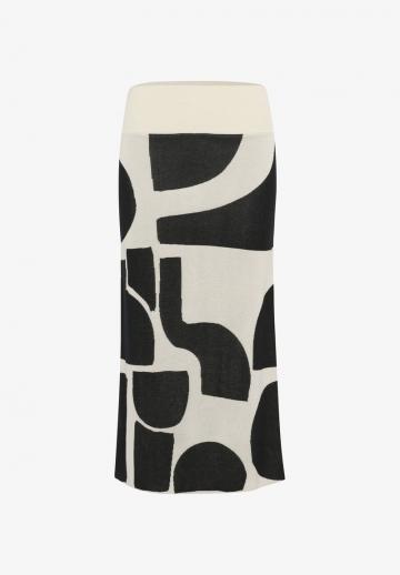 Вязаная юбка