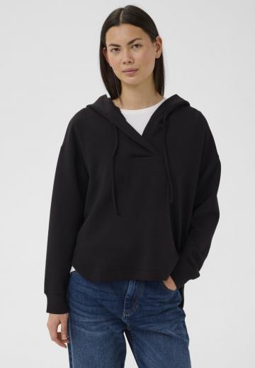 Пуловер с капюшоном