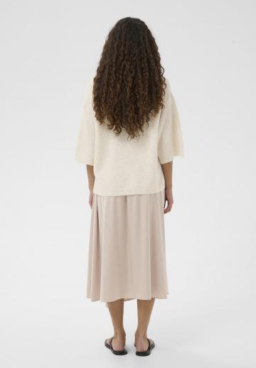 Пуловер с вырезом V