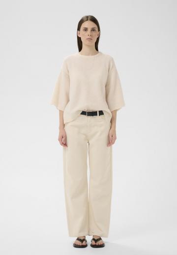 Пуловер с рукавом три четверти