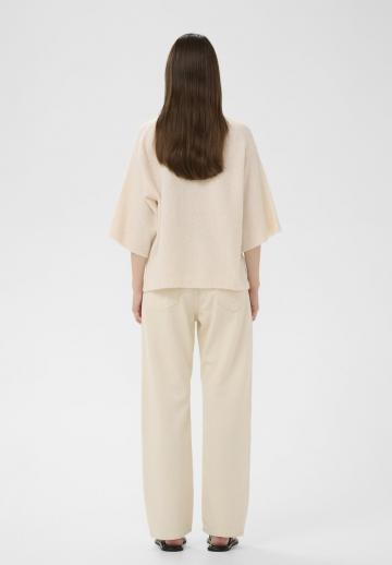 Пуловер с рукавом три четверти