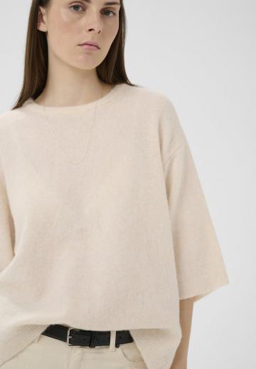 Пуловер с рукавом три четверти