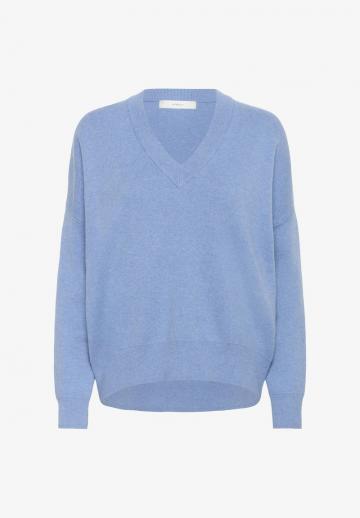 Пуловер в полоску