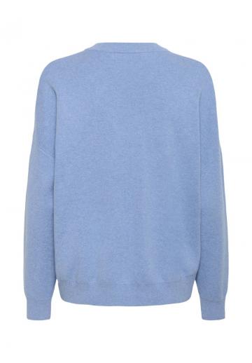 Пуловер в полоску