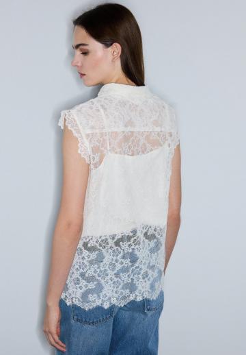 Кружевная блузка