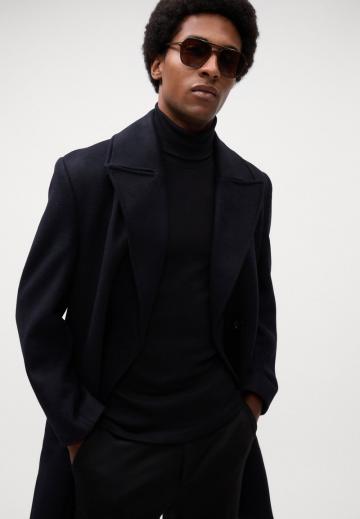 Шерстяное пальто