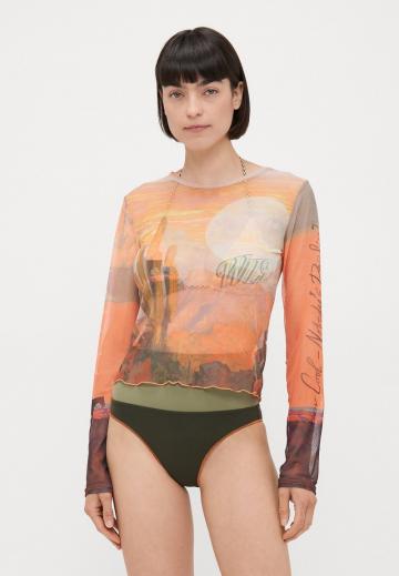 Пляжная майка