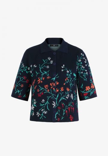 Вязаная кофта