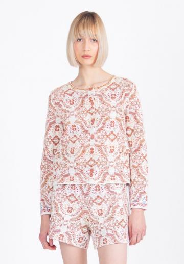 Вязаная кофта