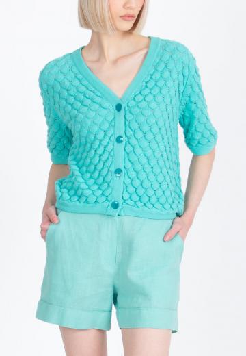 Вязаная кофта