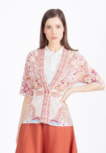 Вязаная кофта