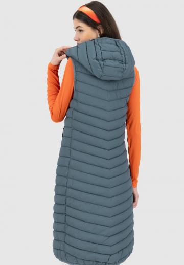 Длинный жилет