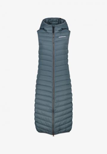 Длинный жилет