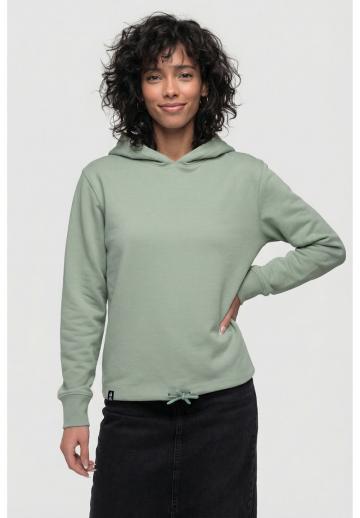 Пуловер с капюшоном