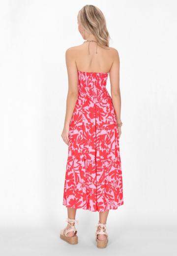 Платье без бретелек