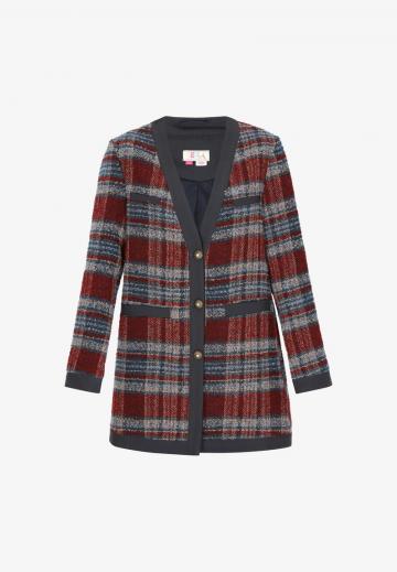 Длинный жилет