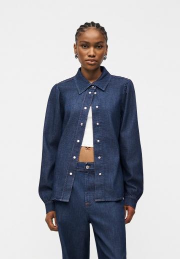 Джинсовая блузка