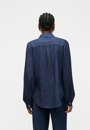 Джинсовая блузка