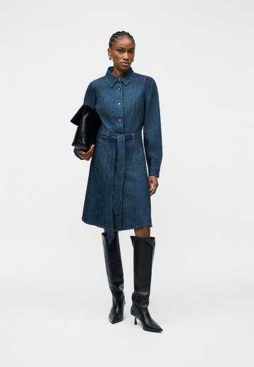 Джинсовое платье