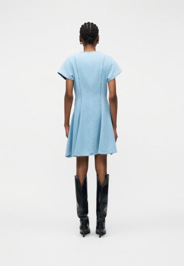 Джинсовое платье