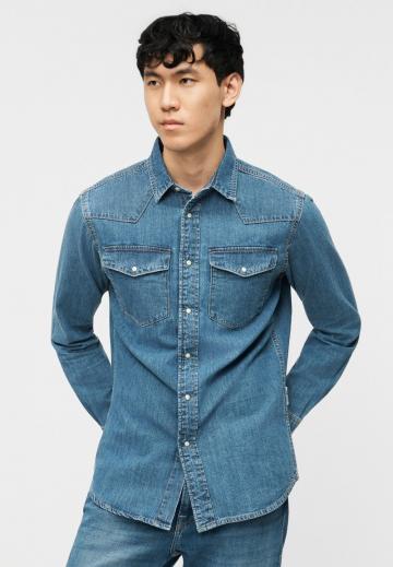 Прямые джинсы