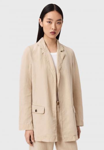 Длинный блейзер