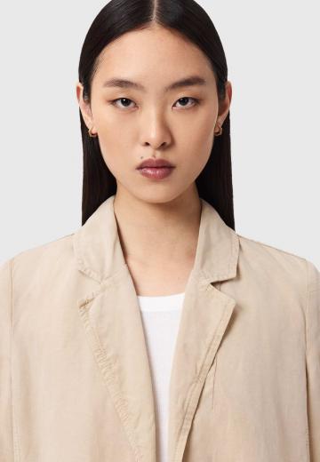 Длинный блейзер