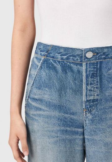 Брюки с накладными карманами