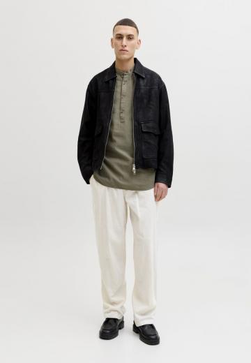 Льняные брюки