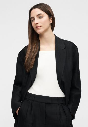 Длинный блейзер