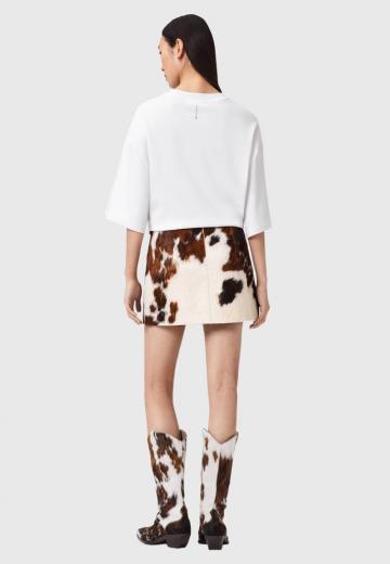 Кожаная юбка