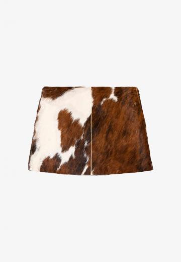 Кожаная юбка