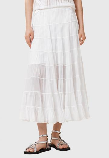 Юбка с воланами